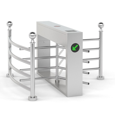 Mezzo portone del cancello girevole di controllo di NFC dell'entrata di sicurezza di altezza per il portone del cancello girevole del controllo di accesso del sistema Shenzhen del controllo di accesso