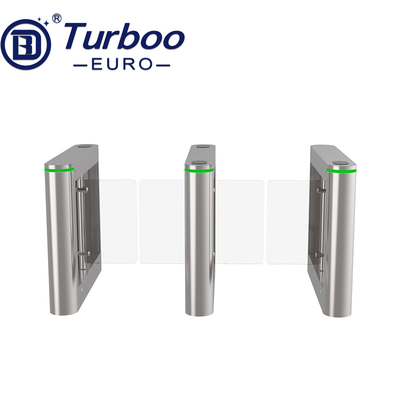 White SUS304 Swing Barrier Drawing Gate With Face Recognition Module Quality Turnstile Gate Wholesale Price